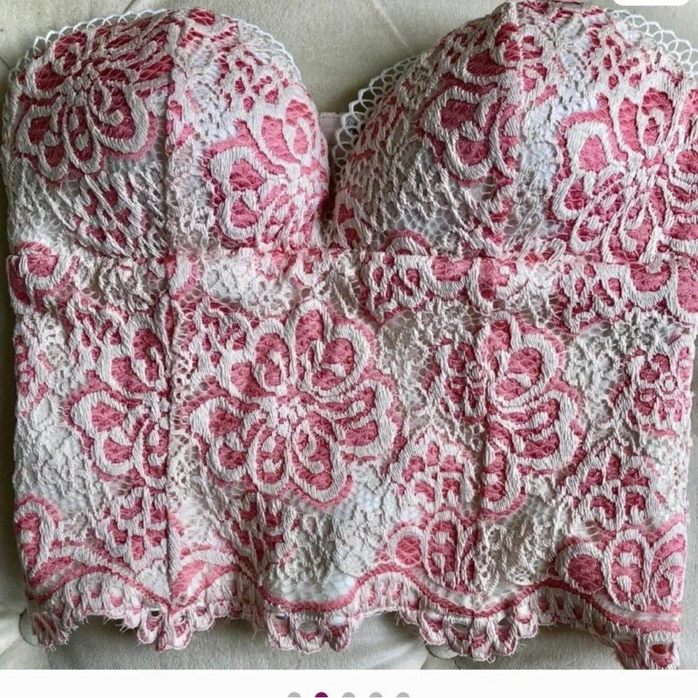 Rare NBD × Revolve Leigh Bustier Top XXS - Picture 5 of 6